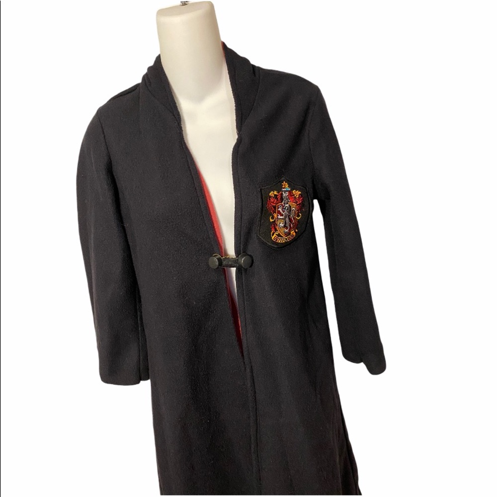 Harry Potter Gryffindor Black Hooded Robe
